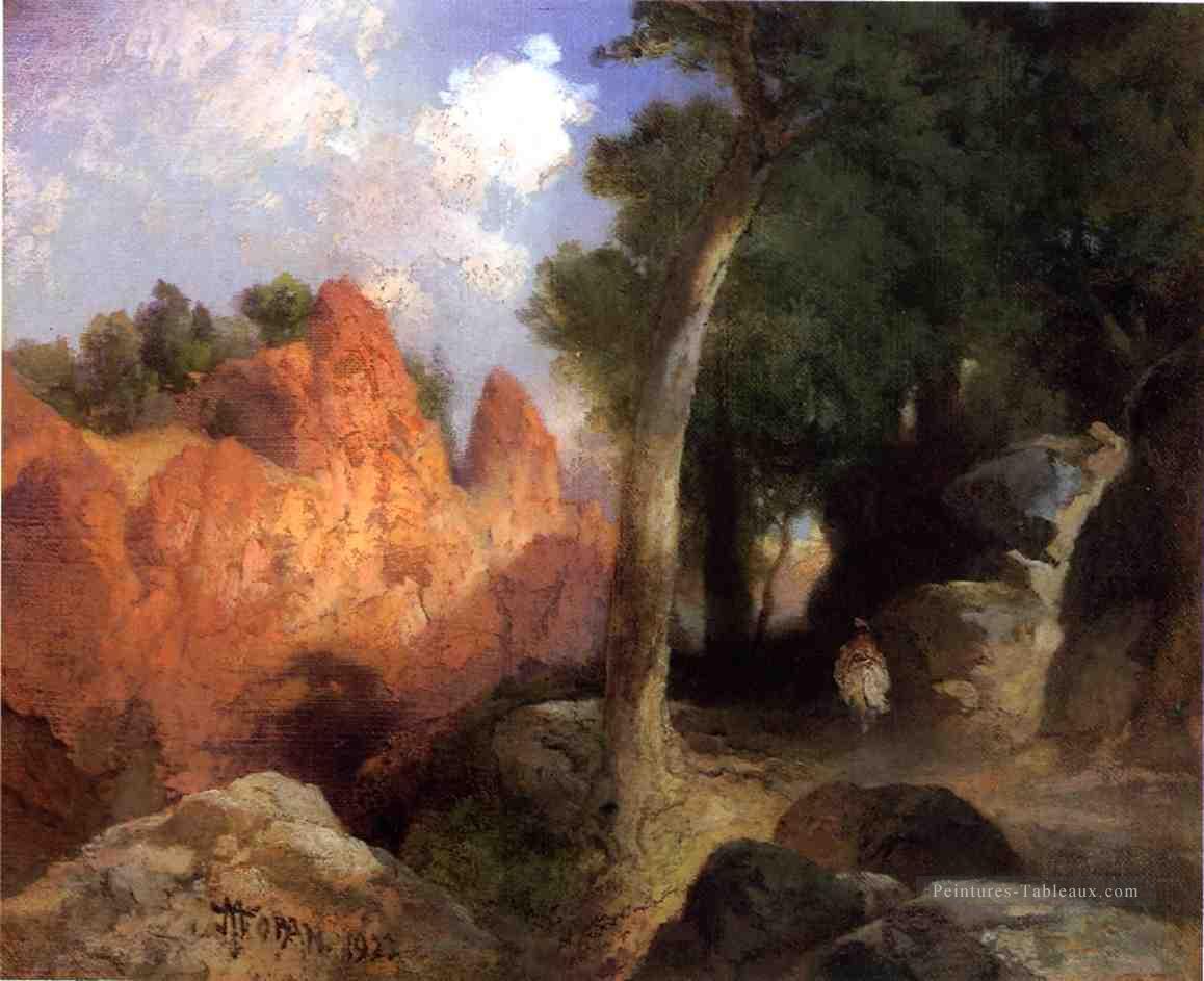 Canyon des nuages ​​paysage Thomas Moran Peintures à l'huile